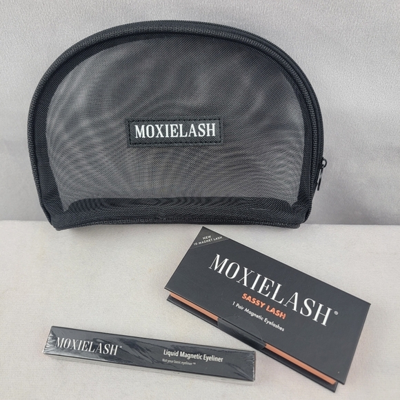 NIB Moxielash Sassy lash magnetic eyelashes with liquid magnetic Eyeliner - Picture 1 of 6
